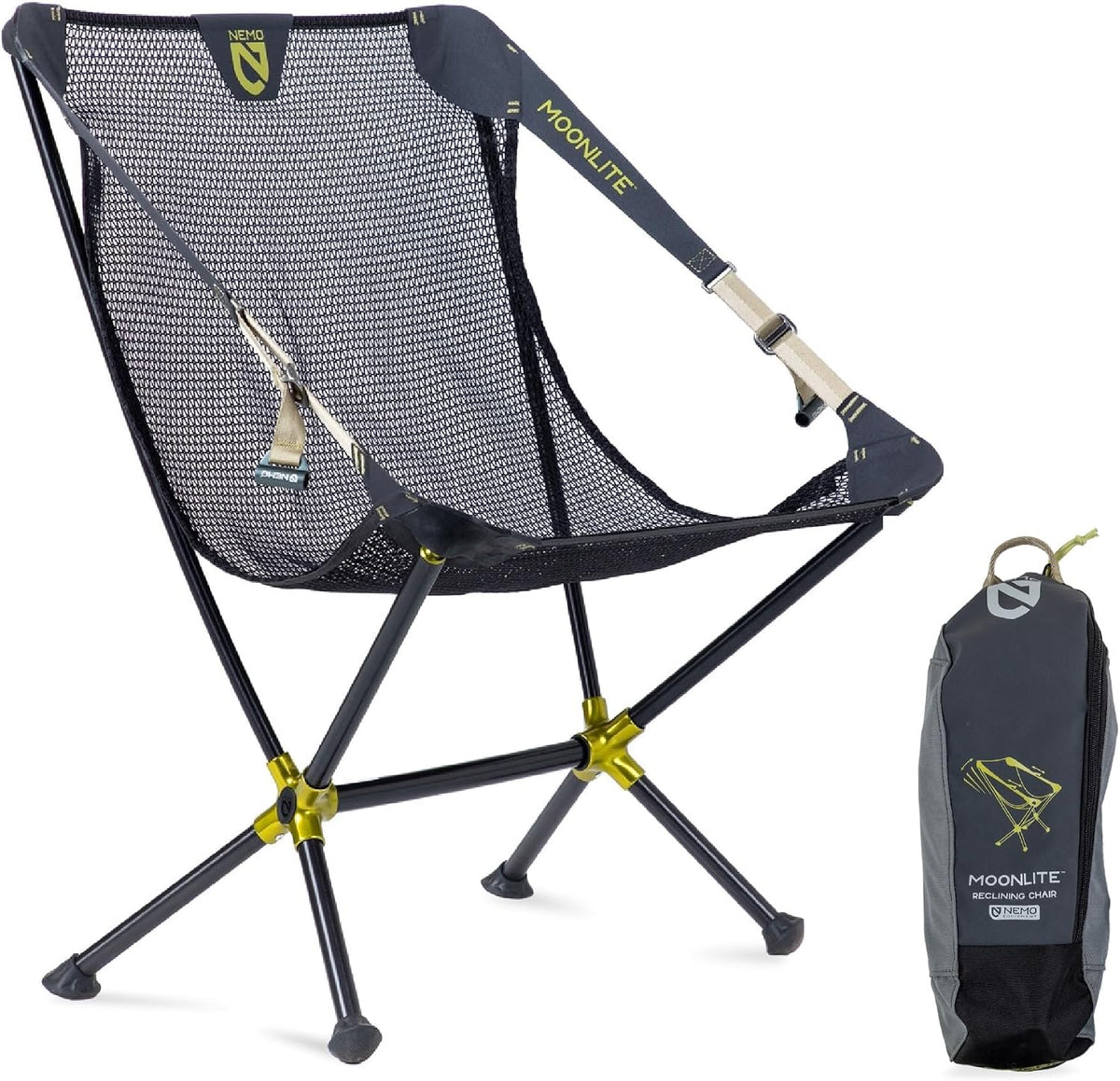 Sedia NEMO Equipment, alluminio, Nero, reclinabile, regolabile, con braccioli