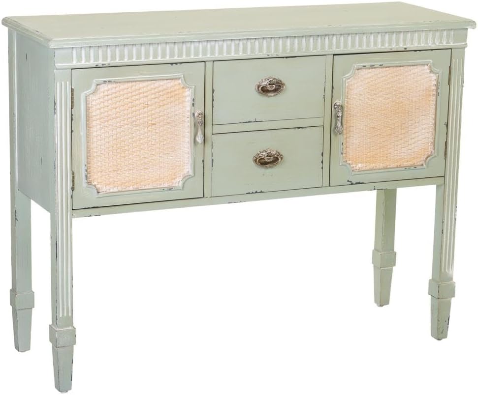 Credenza WANDERLUST DECO, legno, MDF, Verde, per soggiorno