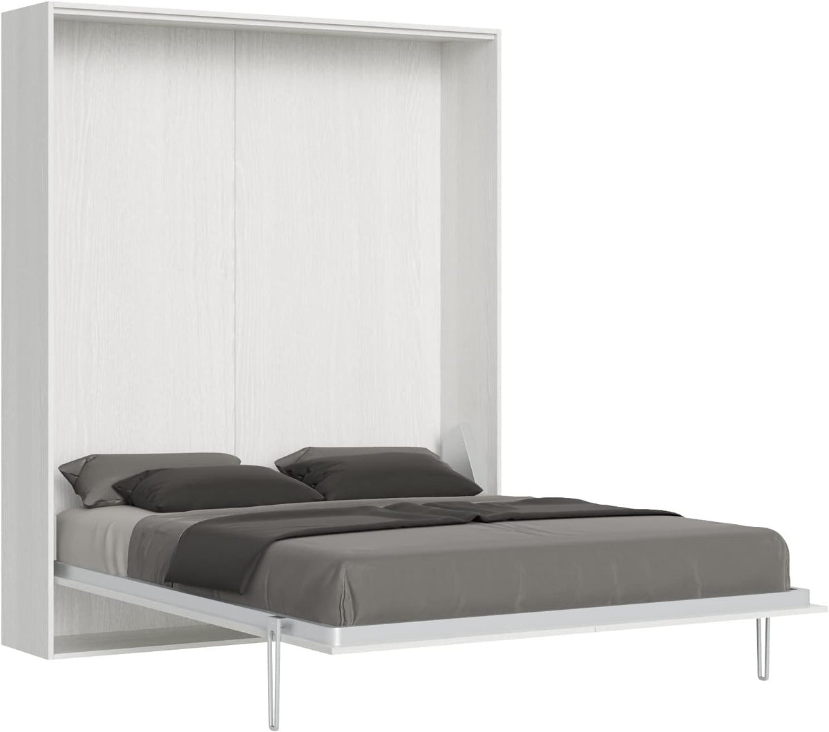 Letto Itamoby, Bianco, per camera da letto