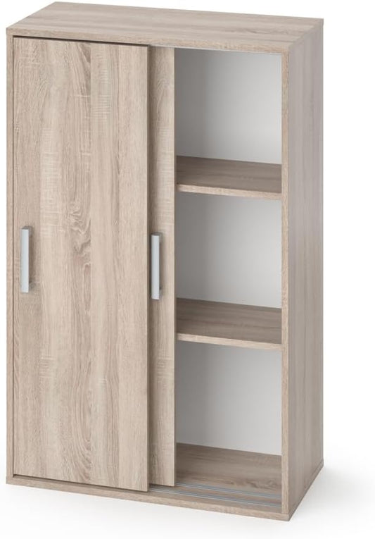Armadio Vicco, 68 × 108,5 cm, regolabile, con ante scorrevoli