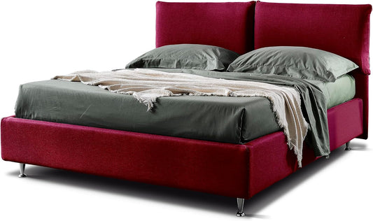 Letto contenitore LettiPer, matrimoniale, 160 × 190 cm, 160 × 200 cm, misura 160 × 190, tessuto, con contenitore, con rete a doghe, sfoderabile