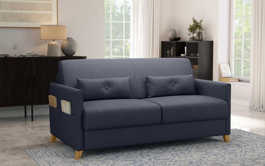 Divano Mondo Sofa Group, 3 posti, legno, tessuto, Grigio, per soggiorno