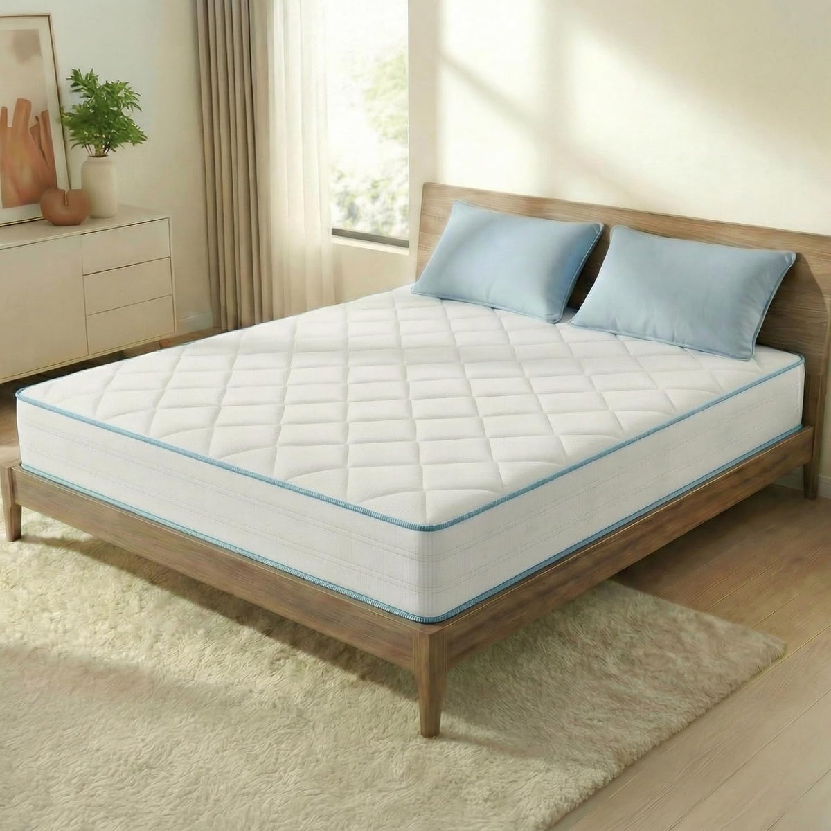 Materasso Sleephome, singolo, misura 90 × 190, tessuto, per camera da letto