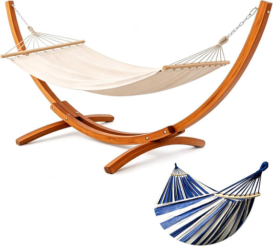 Amaca BELONID, 200 × 150 cm, legno, Blu