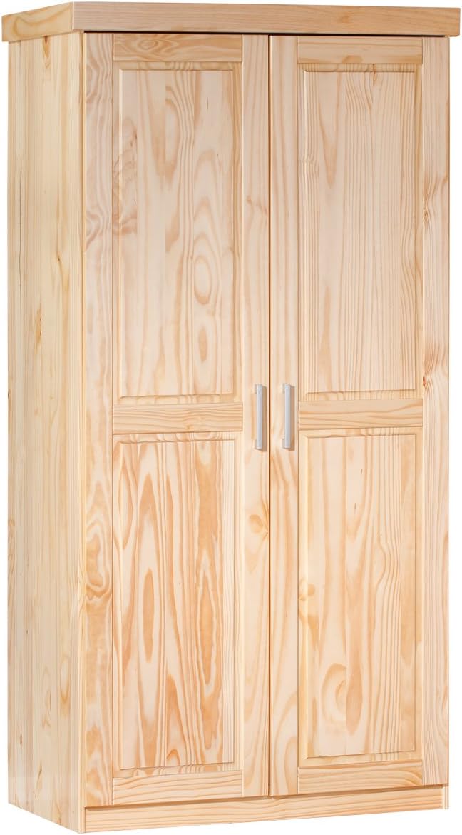 Armadio Inter Link, legno massello, Naturale