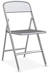 Sedia Connubia, 45 × 55 × 85 cm, alluminio, Grigio, pieghevole