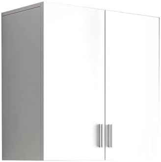 Mobile da bagno, 90X40X80CM, legno massello, Bianco, per bagno