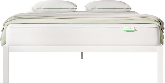 Rete a doghe Novilla, legno, Bianco, con rete a doghe, per camera da letto, per Tutti Tipi di Letti e Materassi