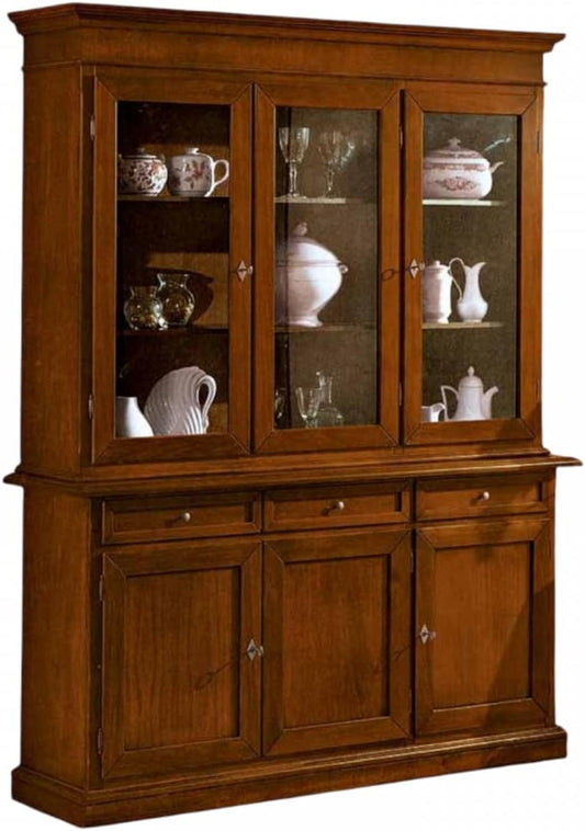 Credenza MOBILI P.42 H.210, legno, Noce, per soggiorno