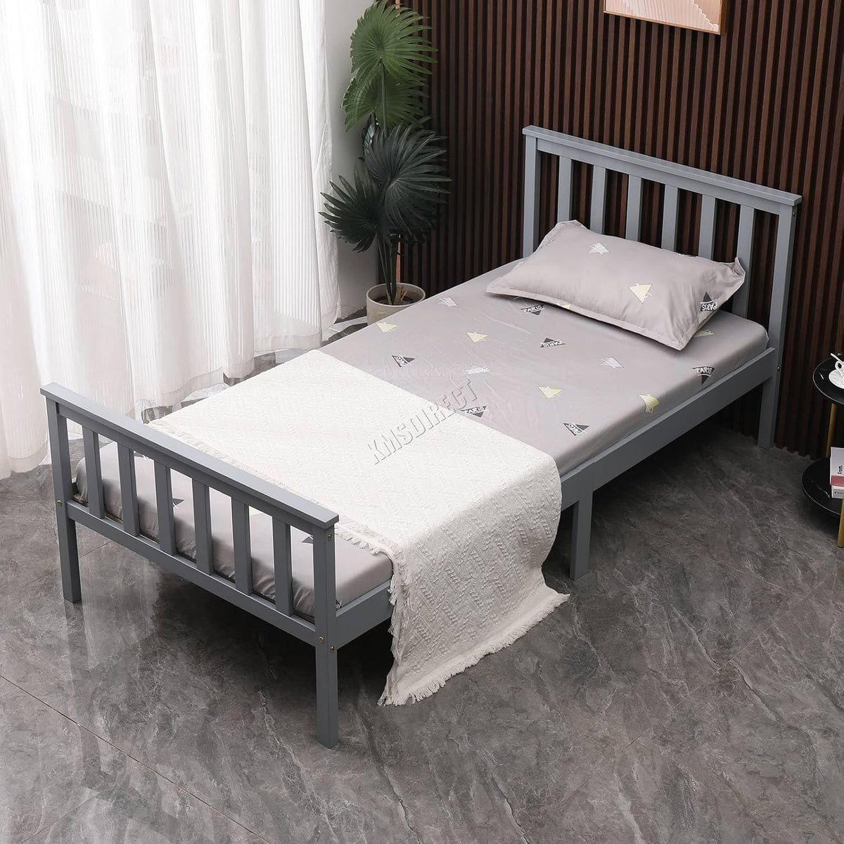 Testiera WestWood, 198 × 98 × 82 cm, 208 × 158 × 82 cm, legno, Bianco, per camera da letto