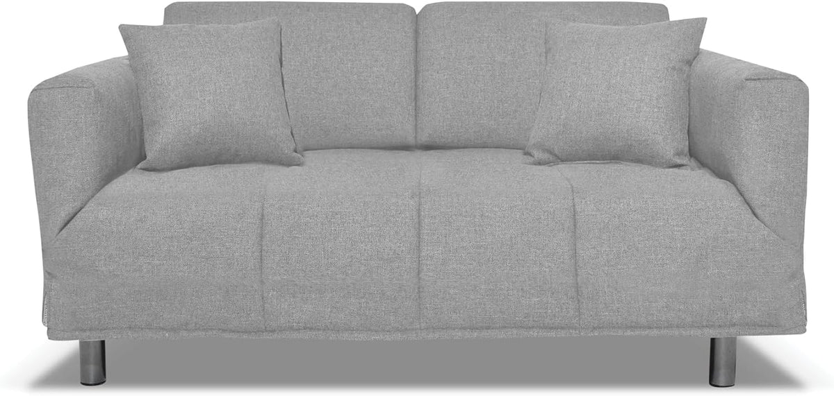 Divano letto Nuvole di Sonno, tessuto, trasformabile, con funzione letto, sfoderabile, per soggiorno