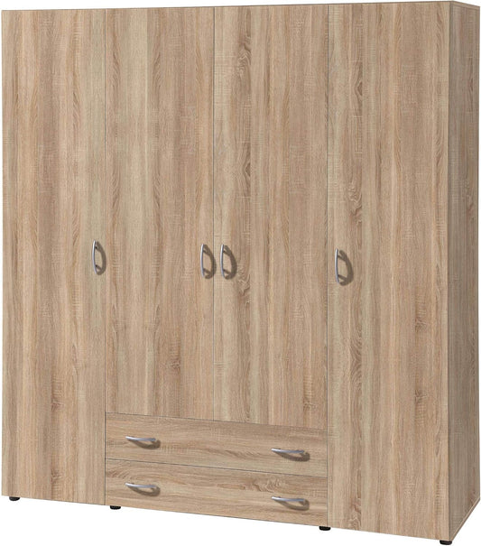 Armadio AVANTI TRENDSTORE, 160 × 177 × 52 cm, legno, Balu 2,3 e 4, disponibile in diversi colori e diverse larghezze